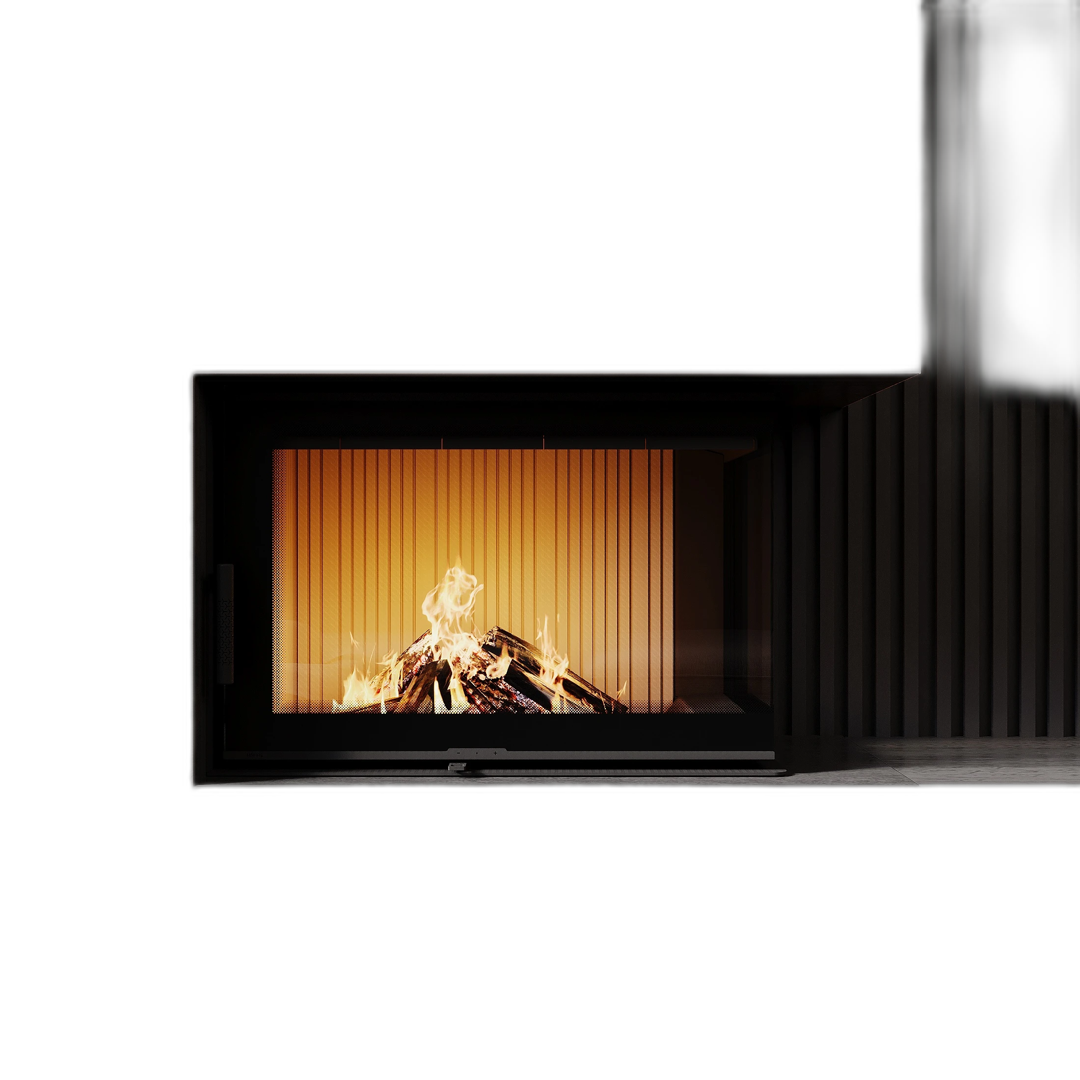 Камінна топка M-FIRE 70 кутова права (15kW)