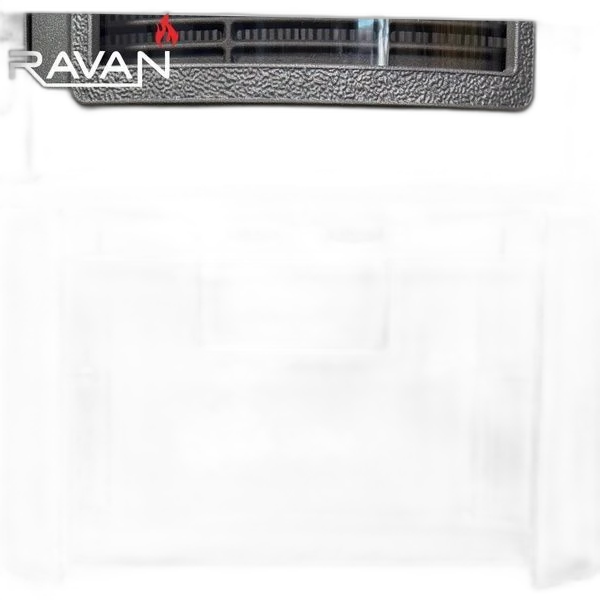 Чавунна піч камін Ravan Deluxe 14 кВт на дровах