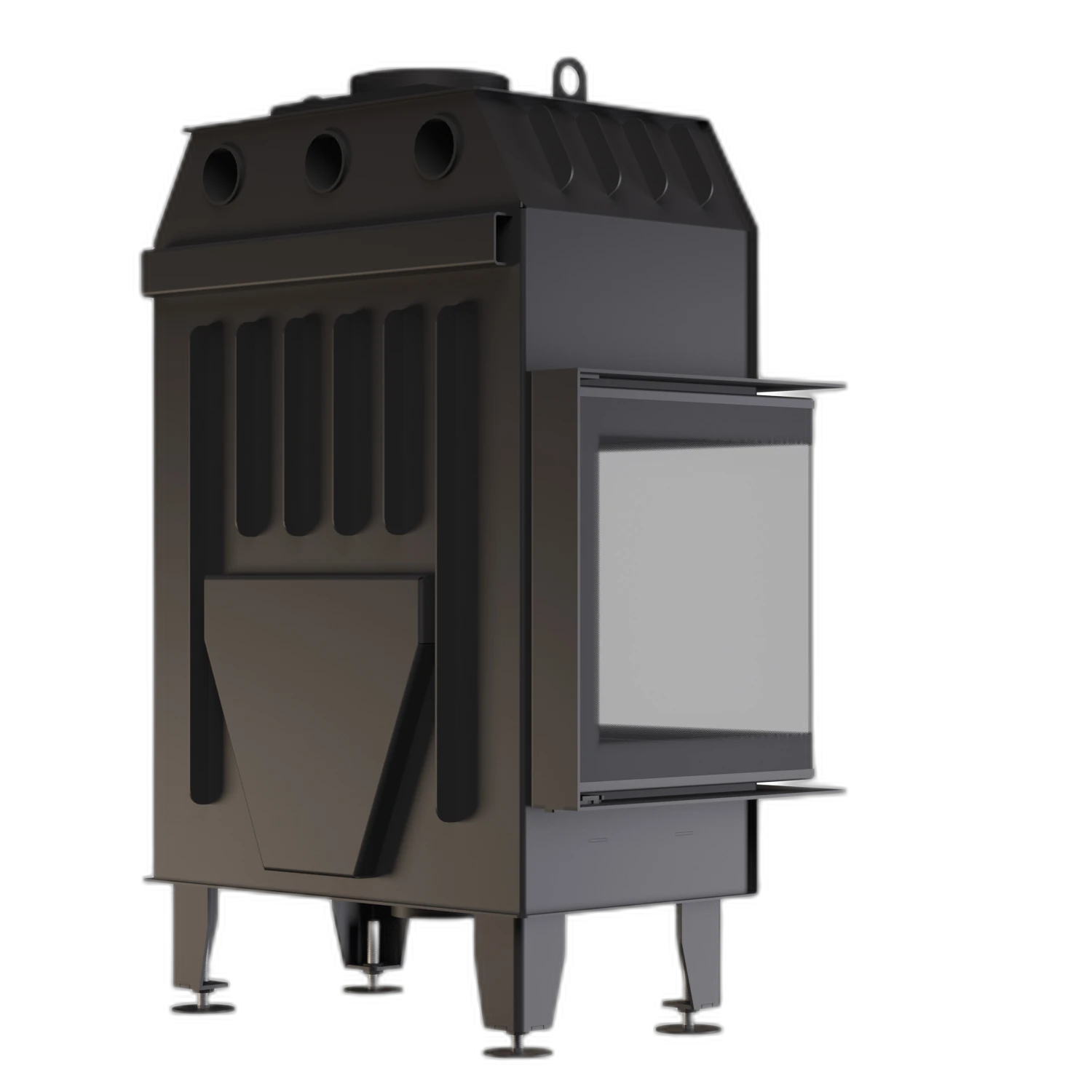 Камінна топка BOKAR 755047 L (15,2 kW ) white ceramatex
