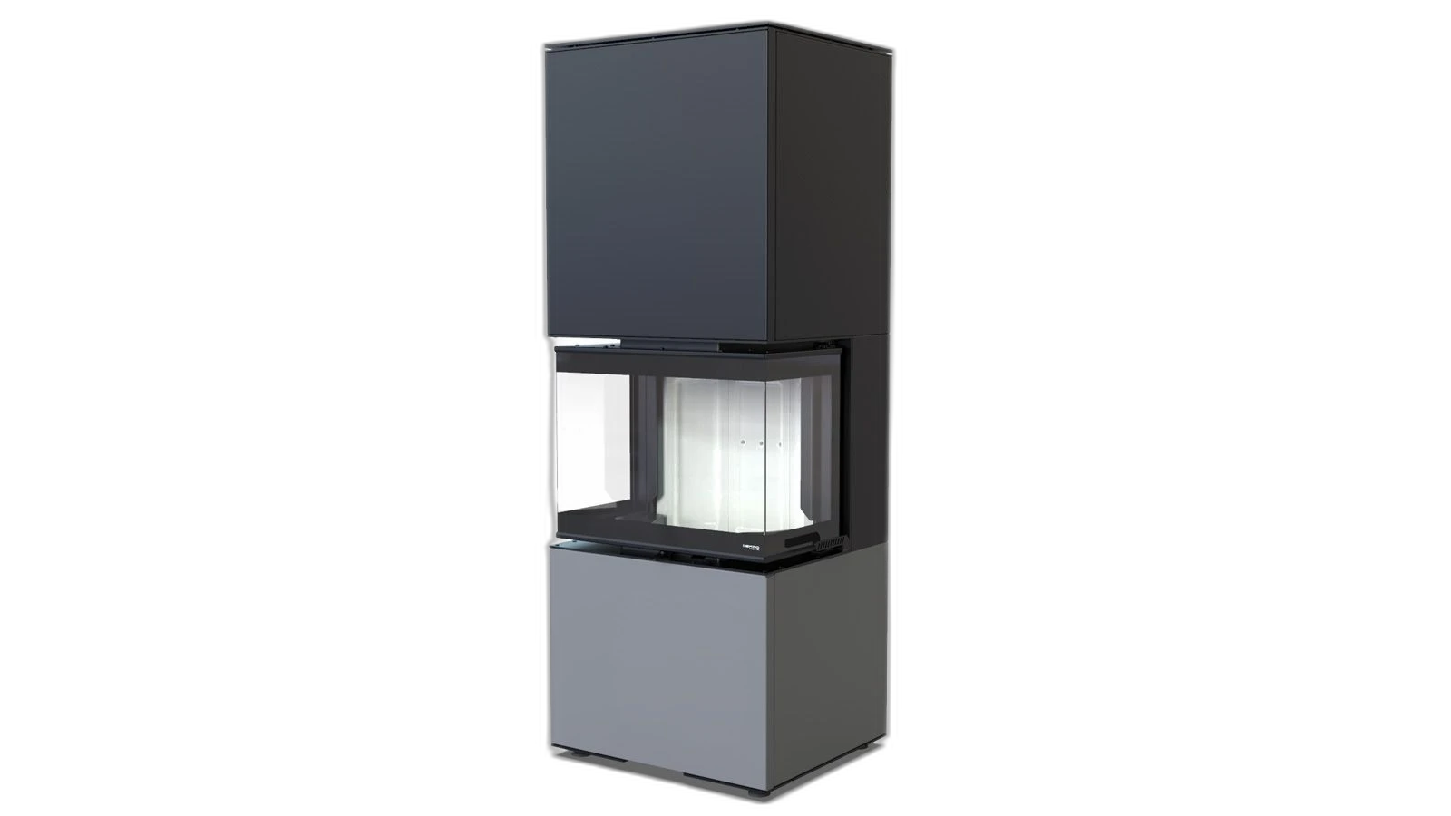 Камінна топка Defro Home INTRA XSM C ver. COMPACT 1 Сіра