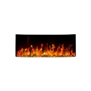 Настінний електрокамін AFLAMO Malibu 36 з обігрівом