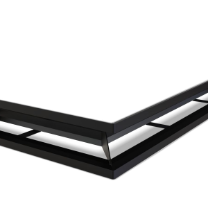 Вентиляційна решітка Defro Home DH LUFT кутова ліва 740x400x90 (80)