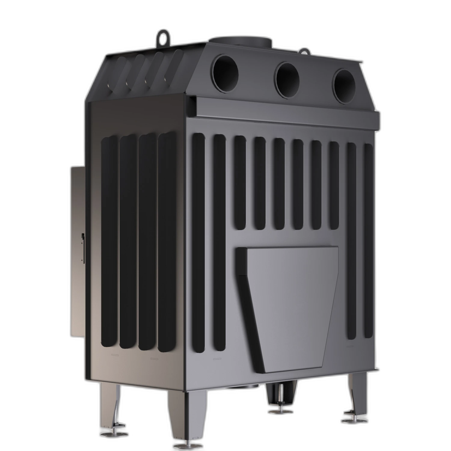 Камінна топка BOKAR 8050 (16,8 kW ) black ceramatex