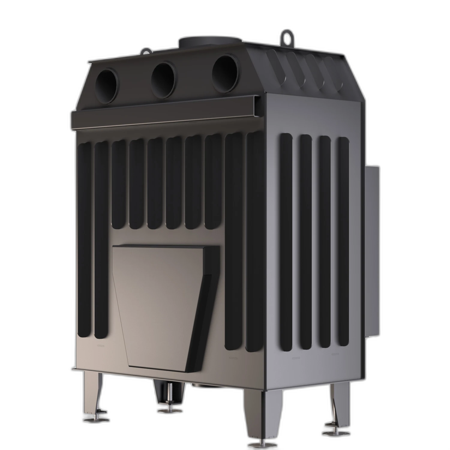 Камінна топка BOKAR 8050 (16,8 kW ) black ceramatex