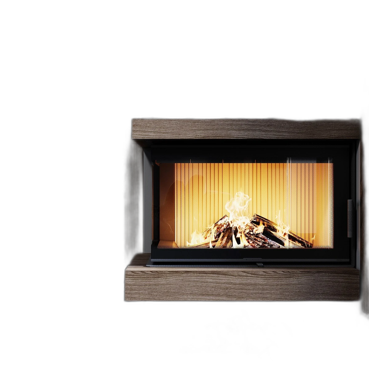Камінна топка M-FIRE 80 кутова ліва (17kW)