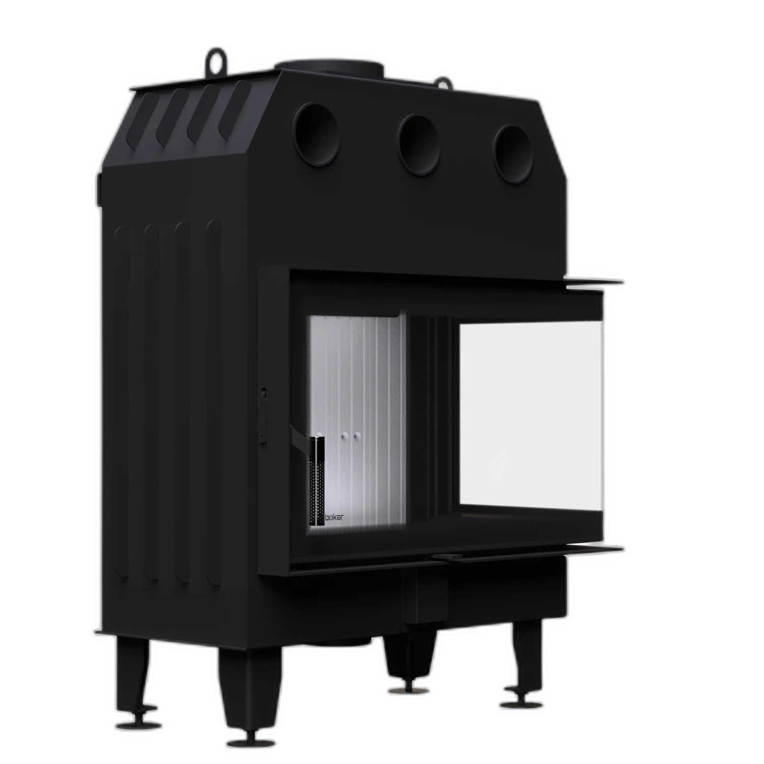 Камінна топка BOKAR 8550457 R (17,0 kW ) white ceramatex