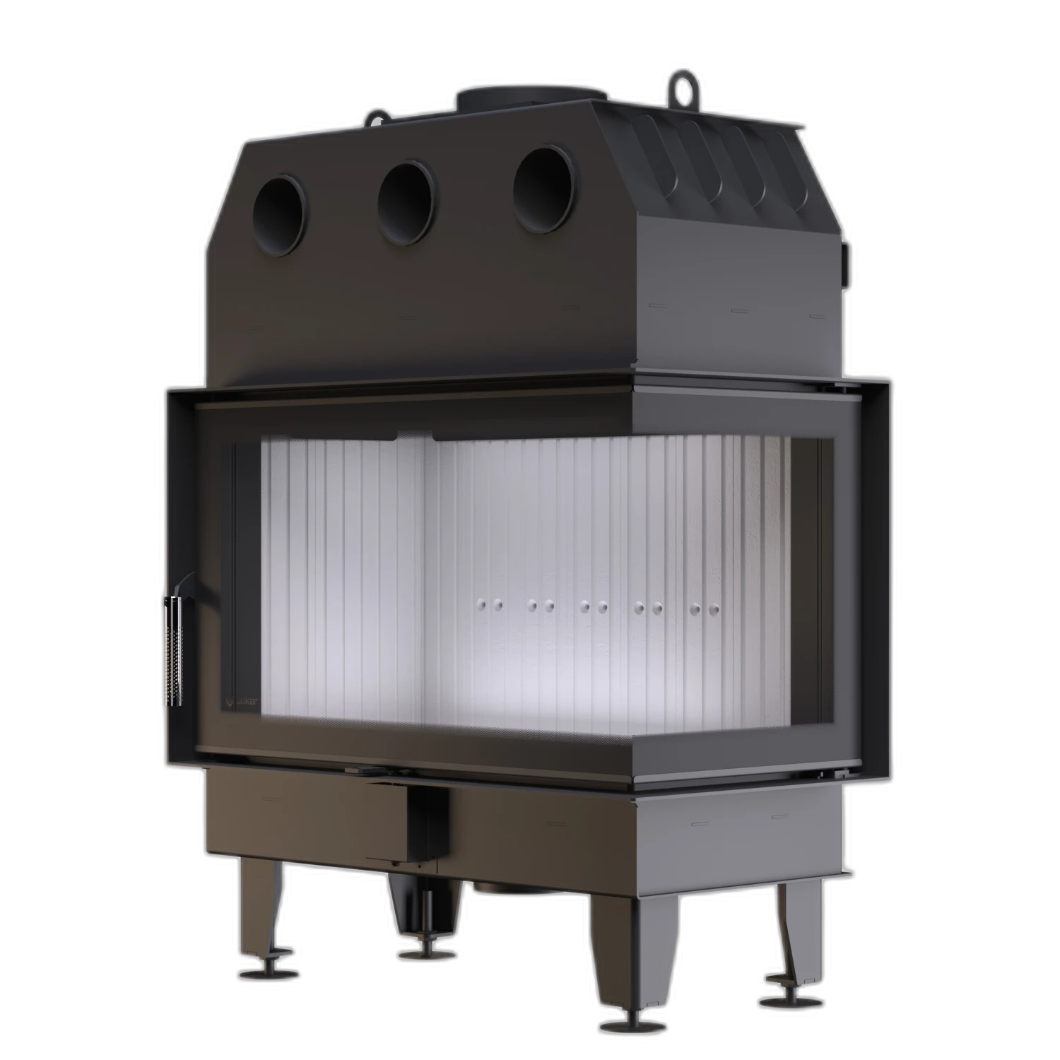 Камінна топка BOKAR 8550457 R (17,0 kW ) white ceramatex