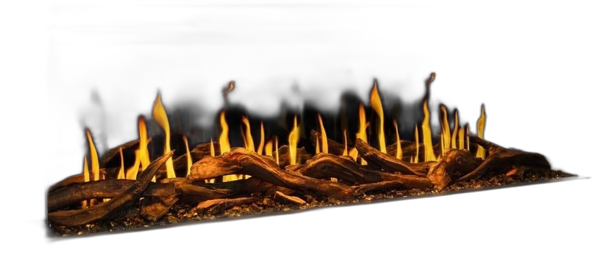 Трьохстороння електрична вставка AFLAMO Gold 152 з обігрівом