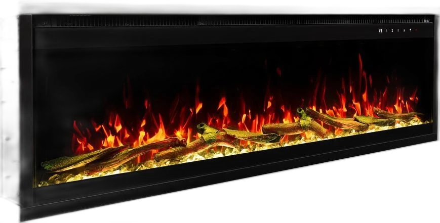 Настінний електрокамін AFLAMO Royal PRO 100 з обігрівом