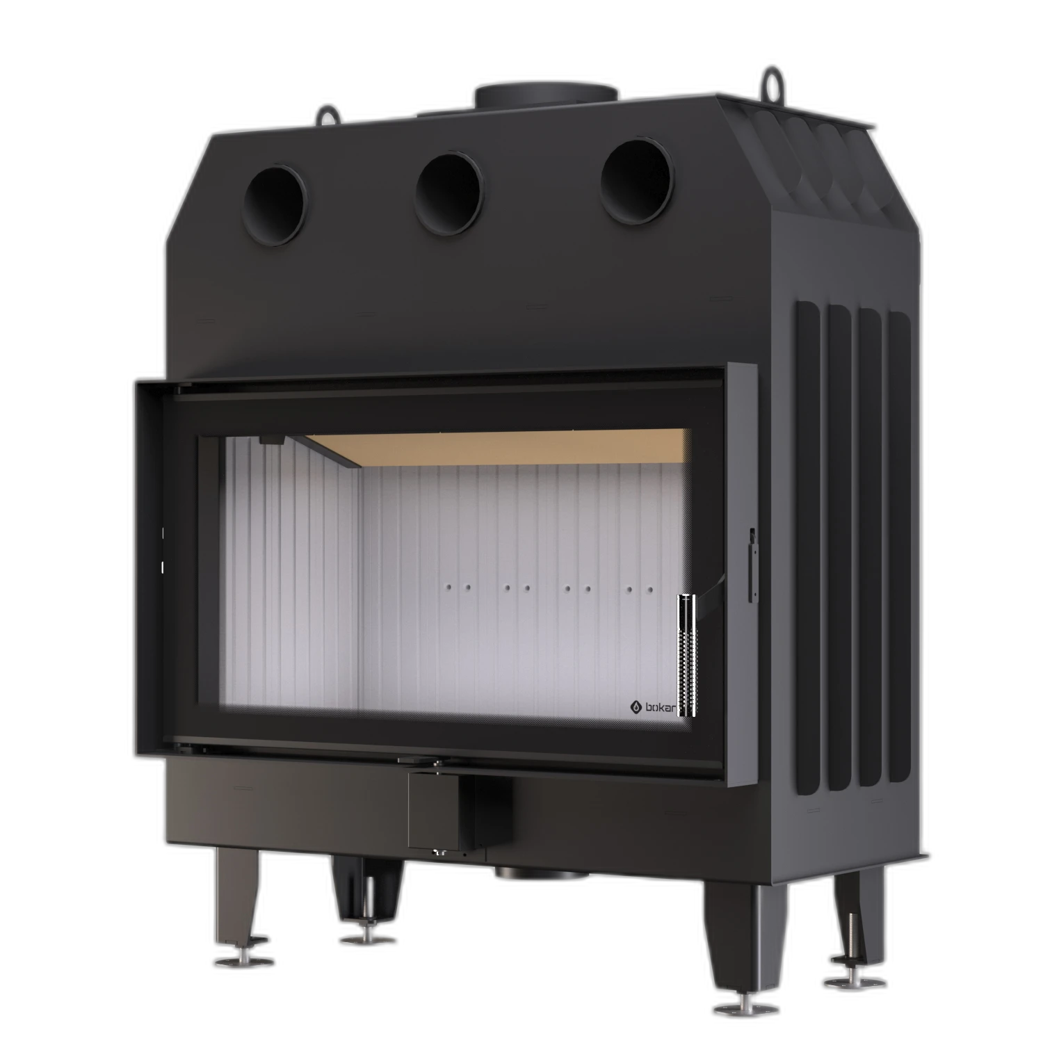 Камінна топка BOKAR 9050 (19,1 kW ) white ceramatex