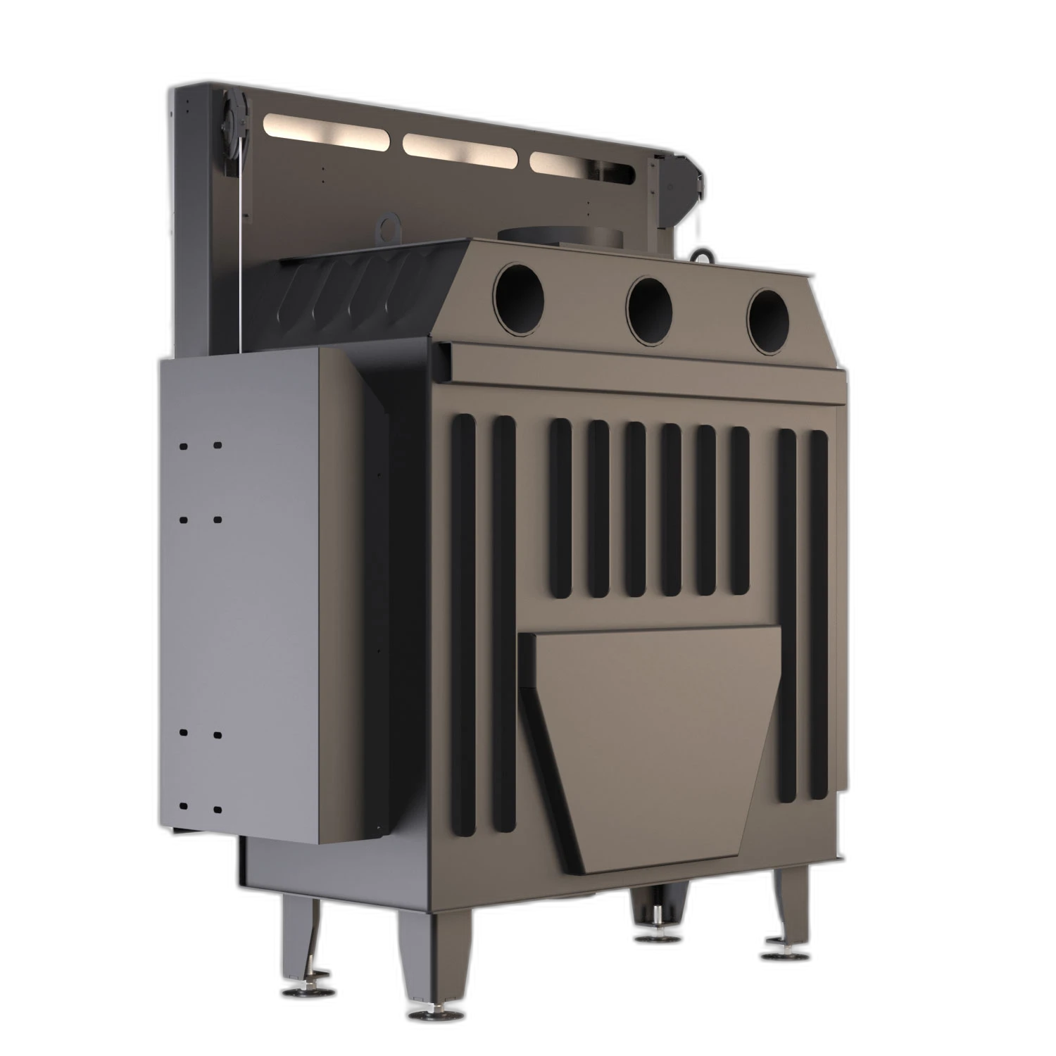 Камінна топка BOKAR 9050G (19,1 kW ) white ceramatex