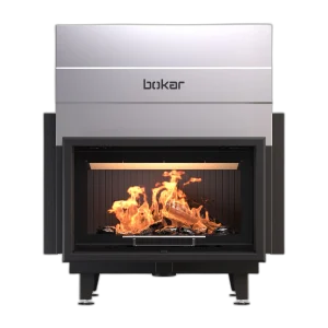 Камінна топка BOKAR 9050G (19,1 kW ) black ceramatex