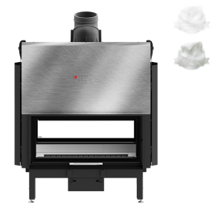 Камінна топка Hitze ARDENTE DUO ARD90X41.DGS-I Тунель+додаткове внутрішнє скло