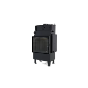 Камінна топка з водяним контуром Defro Home NAVI SM (чорний шамот)