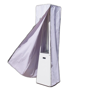 Чохол для газового обігрівача UMBRELLA білий (логотип чорний) Kratki