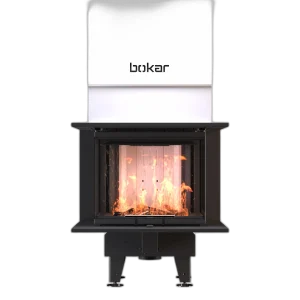 Камінна топка BOKAR PSG 60 (8,3 kW ) white ceramatex