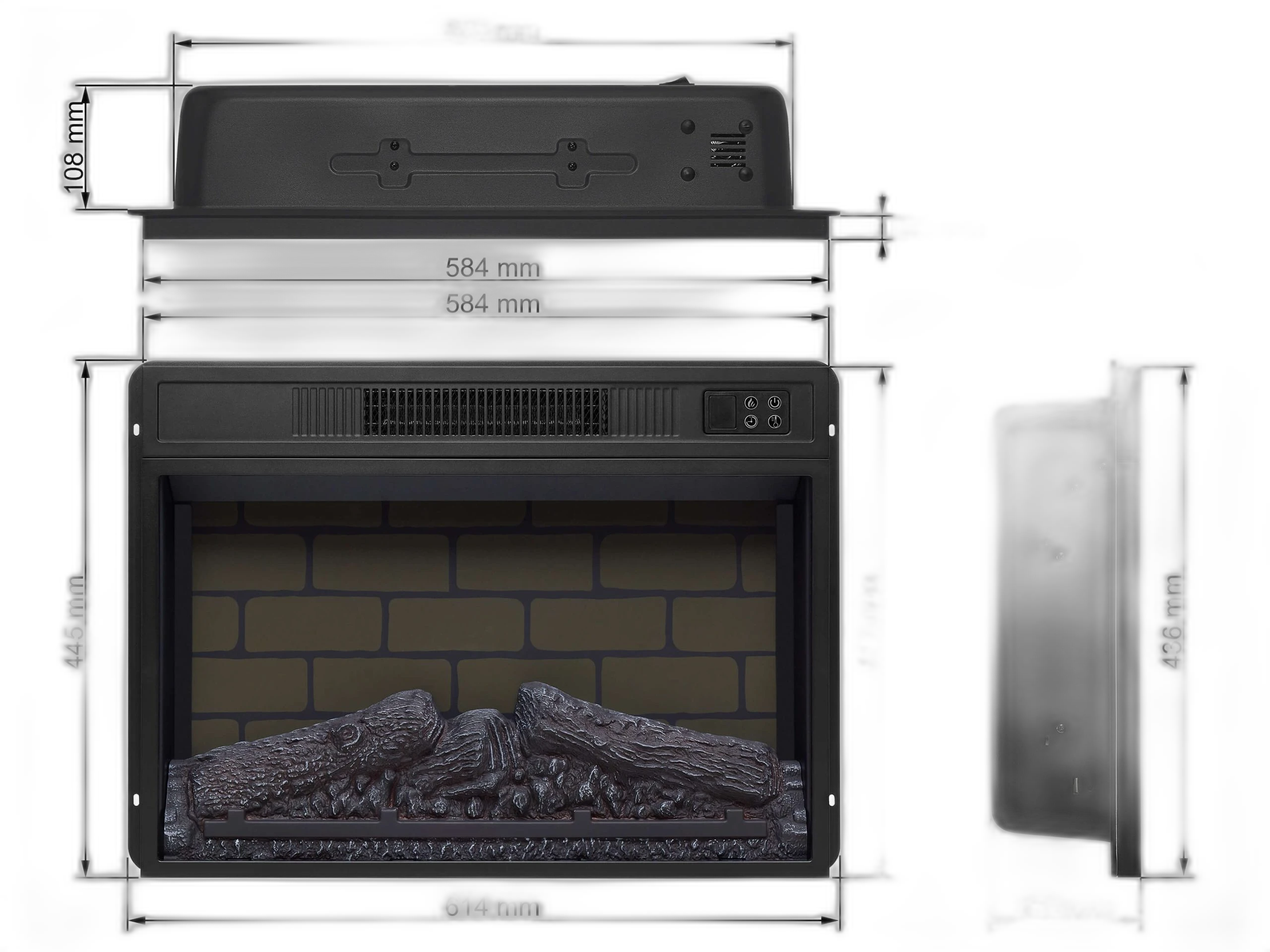 Електрокамін ArtiFlame AF23BS