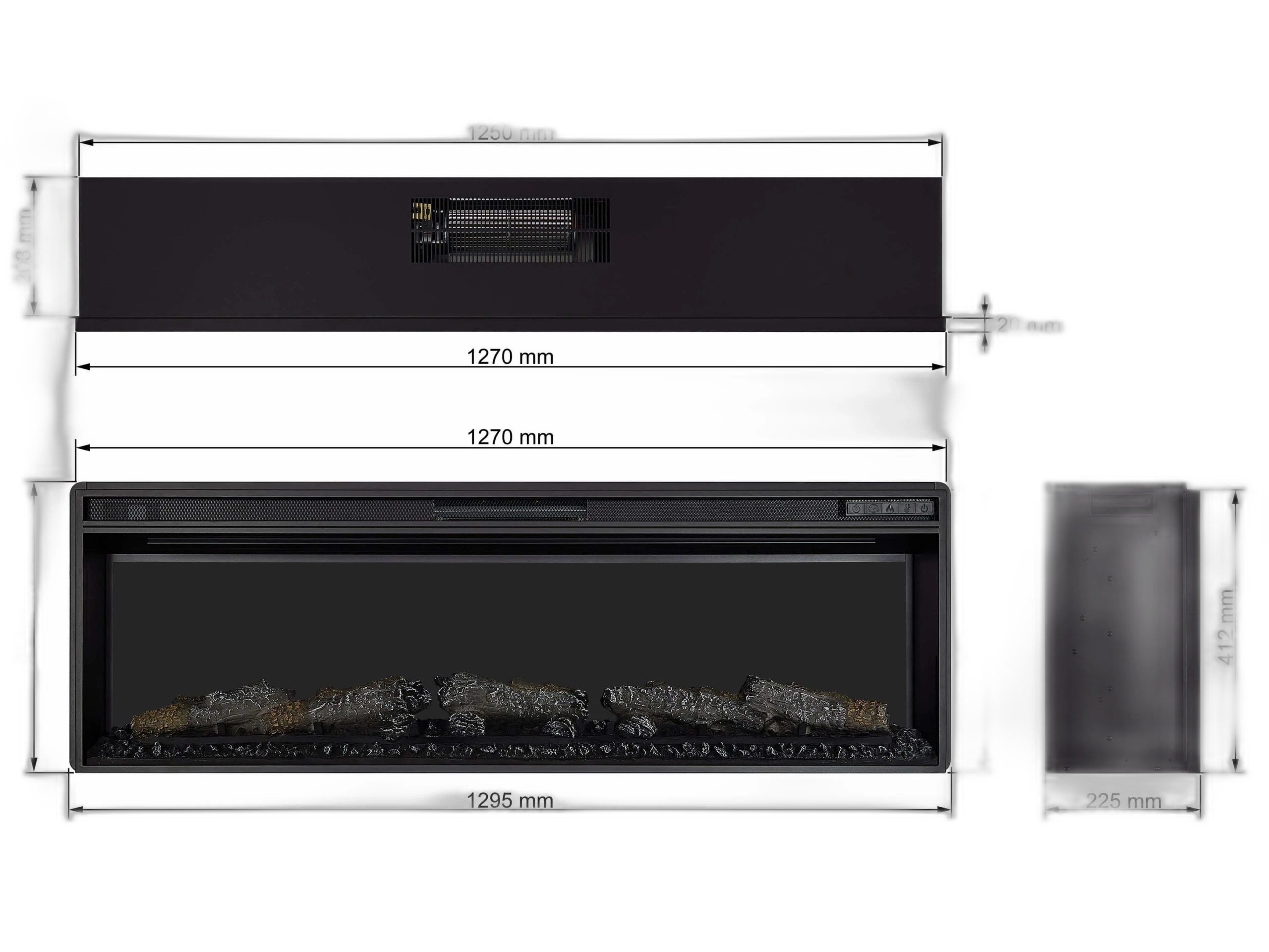 Електрокамін ArtiFlame AF50 Multicolor