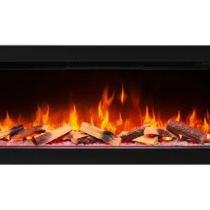 Електрокамін ArtiFlame AF50TS – тристоронній, ширина 125 см, з 3D-ефектом полум’я, обігрівом і Wi-Fi