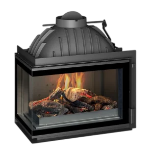 Камінна топка UNIFLAM 700 PLUS ECO ліве скло з шибером