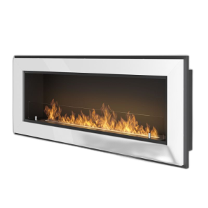 Біокамін Simple Fire FRAME 1200 Білий зі склом