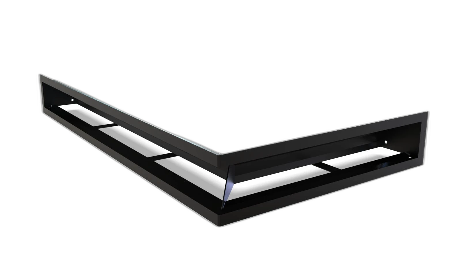 Вентиляційна решітка Defro Home DH LUFT кутова права 540x980x90 (80)