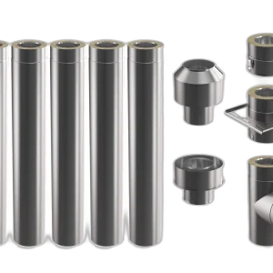 Комплект зовнішнього димоходу DARCO 7,1 м Ø200