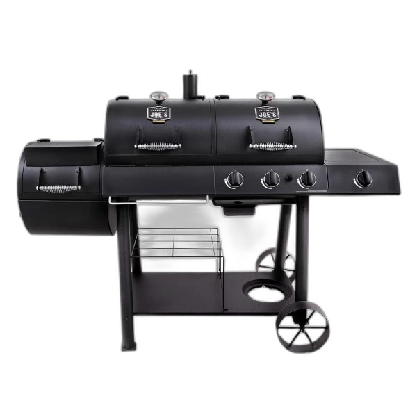 Комбінований гриль-коптильня Oklahoma Joe’s Longhorn Combo Charcoal/Gas Smoker & Grill