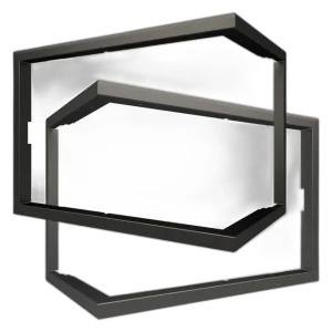 Декоративна рамка для каміна SAVEN SE 75x50x47 R/L