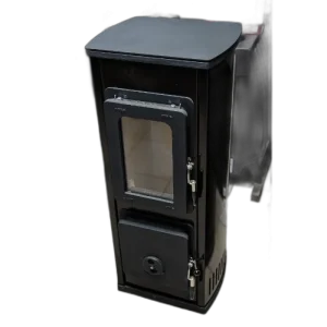 Сталева піч THORMA Milano II b чорна