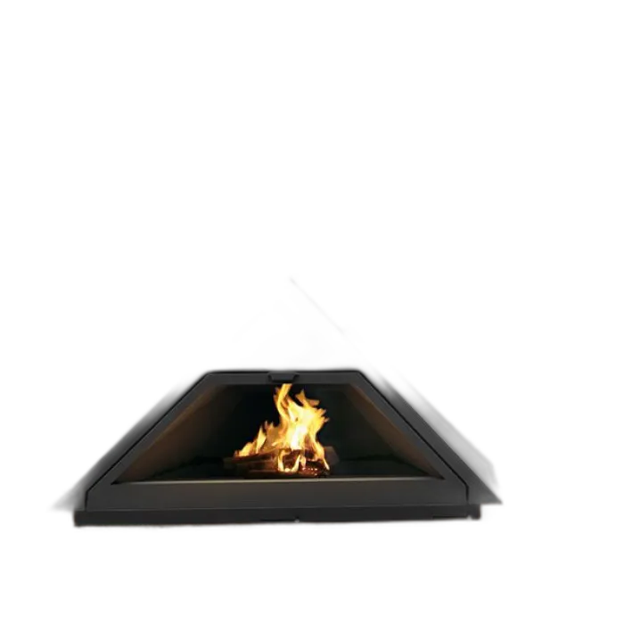 Дизайнерський камін Traforart Frontal Madrid Obliqua Smoke Outlet