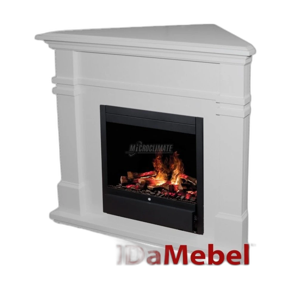 Камінокомплект IDaMebel Florida White angle Dimplex Albany