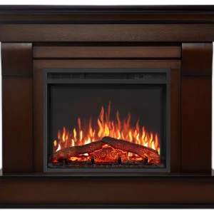 Електрокамін ArtiFlame Albion AF24 махагон коричневий антик