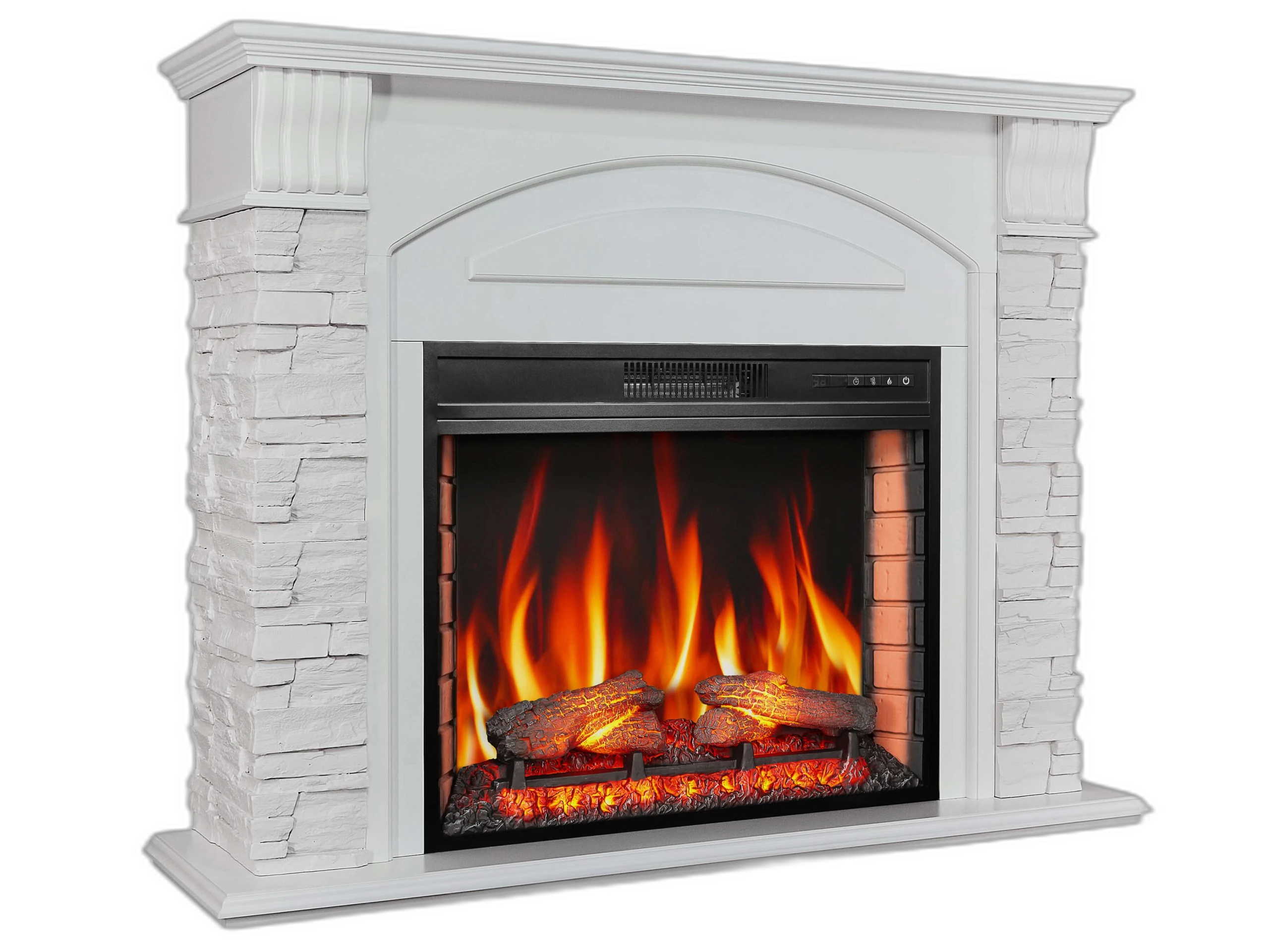 Електрокамін ArtiFlame Alioth AF28S білий