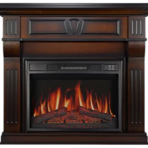 Електрокамін ArtiFlame Beethoven AF23S махагон коричневий антик