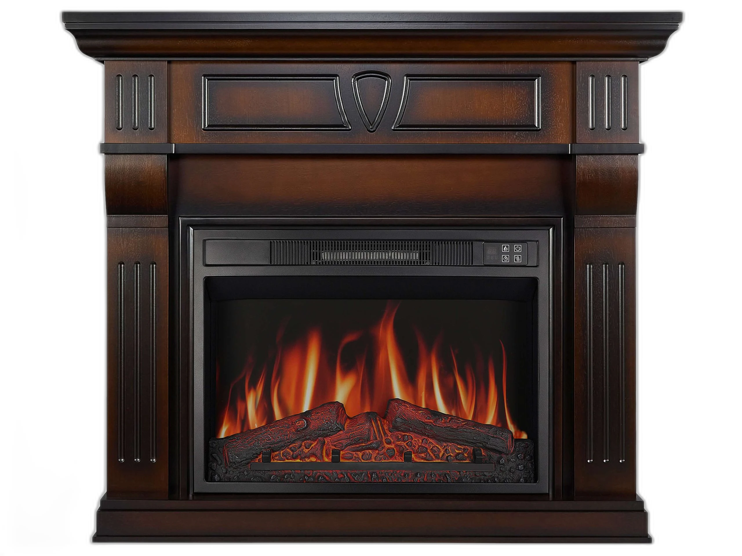Електрокамін ArtiFlame Beethoven AF23S махагон коричневий антик