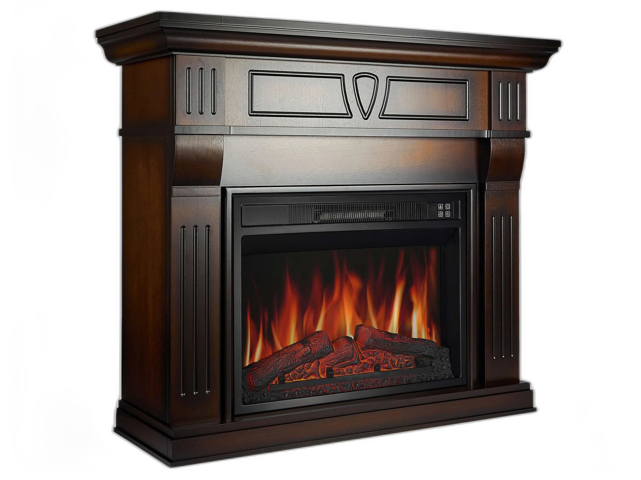 Електрокамін ArtiFlame Beethoven AF23S махагон коричневий антик