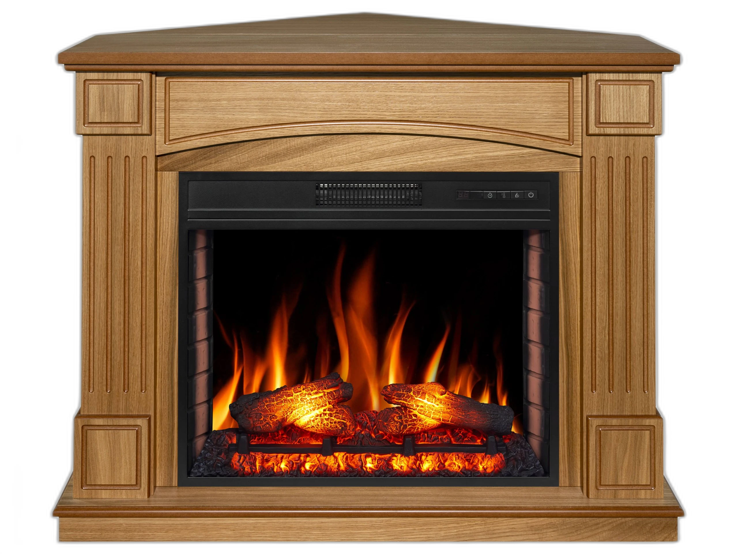 Електрокамін універсальний 2в1 ArtiFlame Boston AF28S світлий дуб