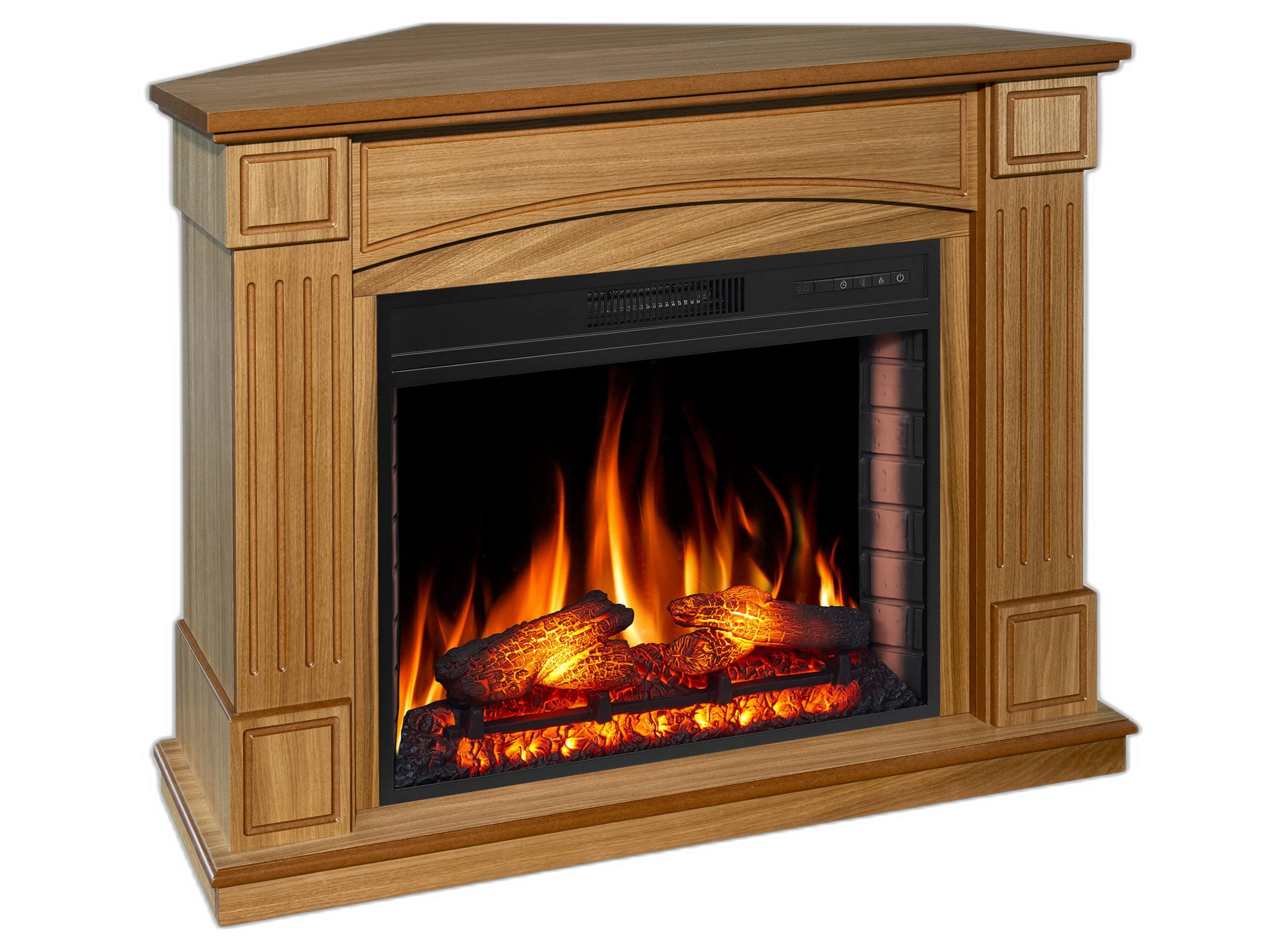 Електрокамін універсальний 2в1 ArtiFlame Boston AF28S світлий дуб