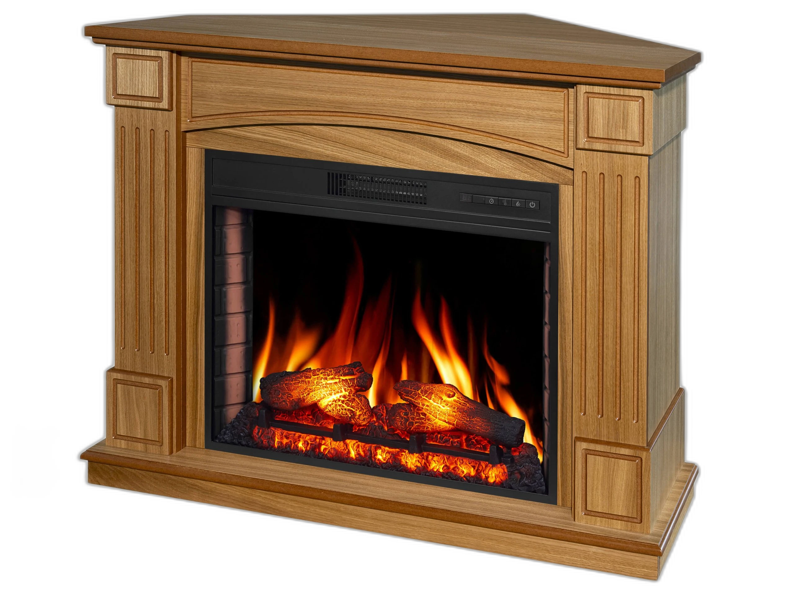 Електрокамін універсальний 2в1 ArtiFlame Boston AF28S світлий дуб