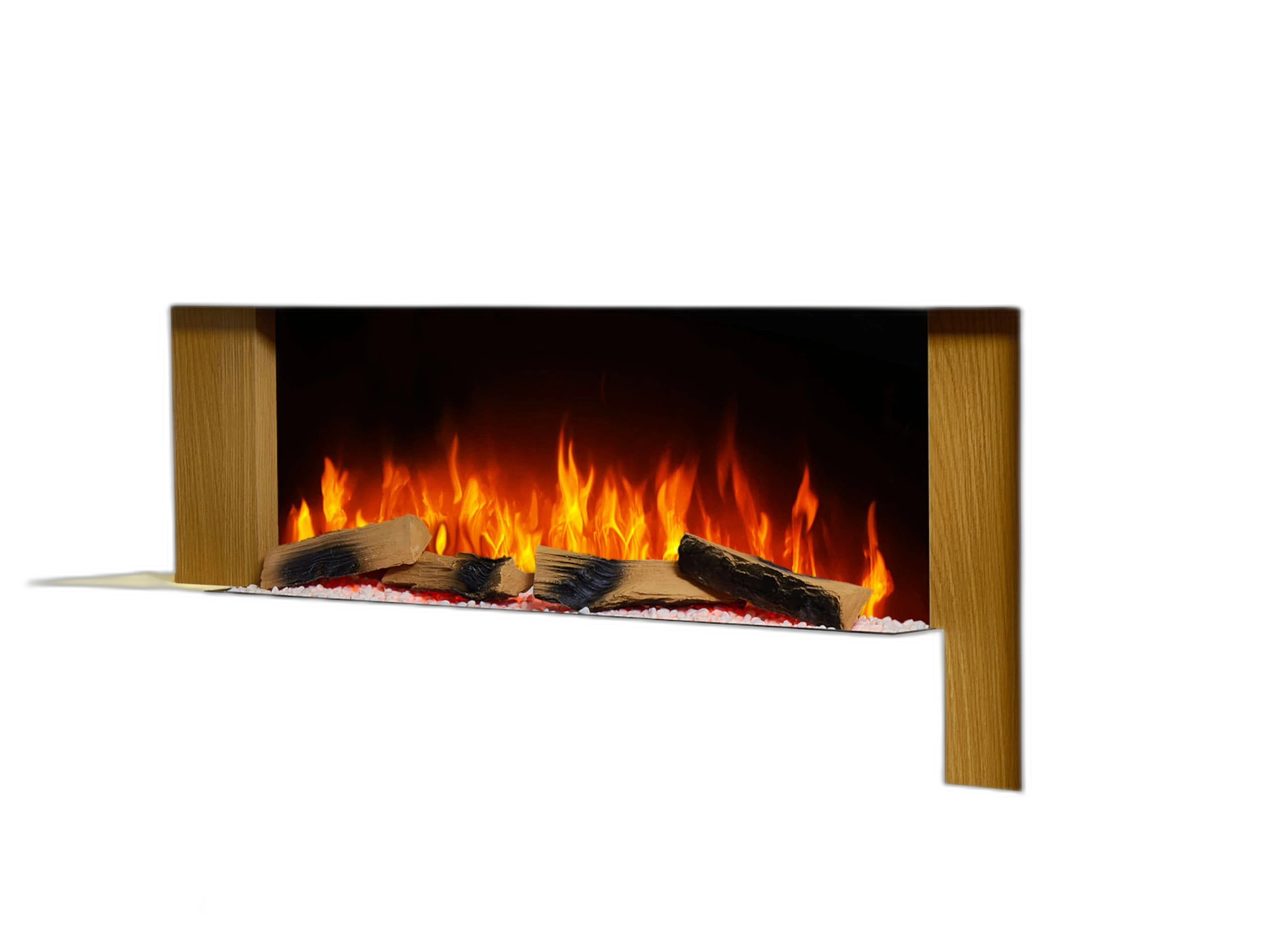 Електрокамін ArtiFlame Fjord AF52 – з 3D-ефектом полум’я, обігрівом і Wi-Fi