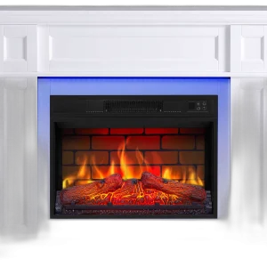 Електрокамін ArtiFlame Linz AF23BS білий з LED підсвічуванням