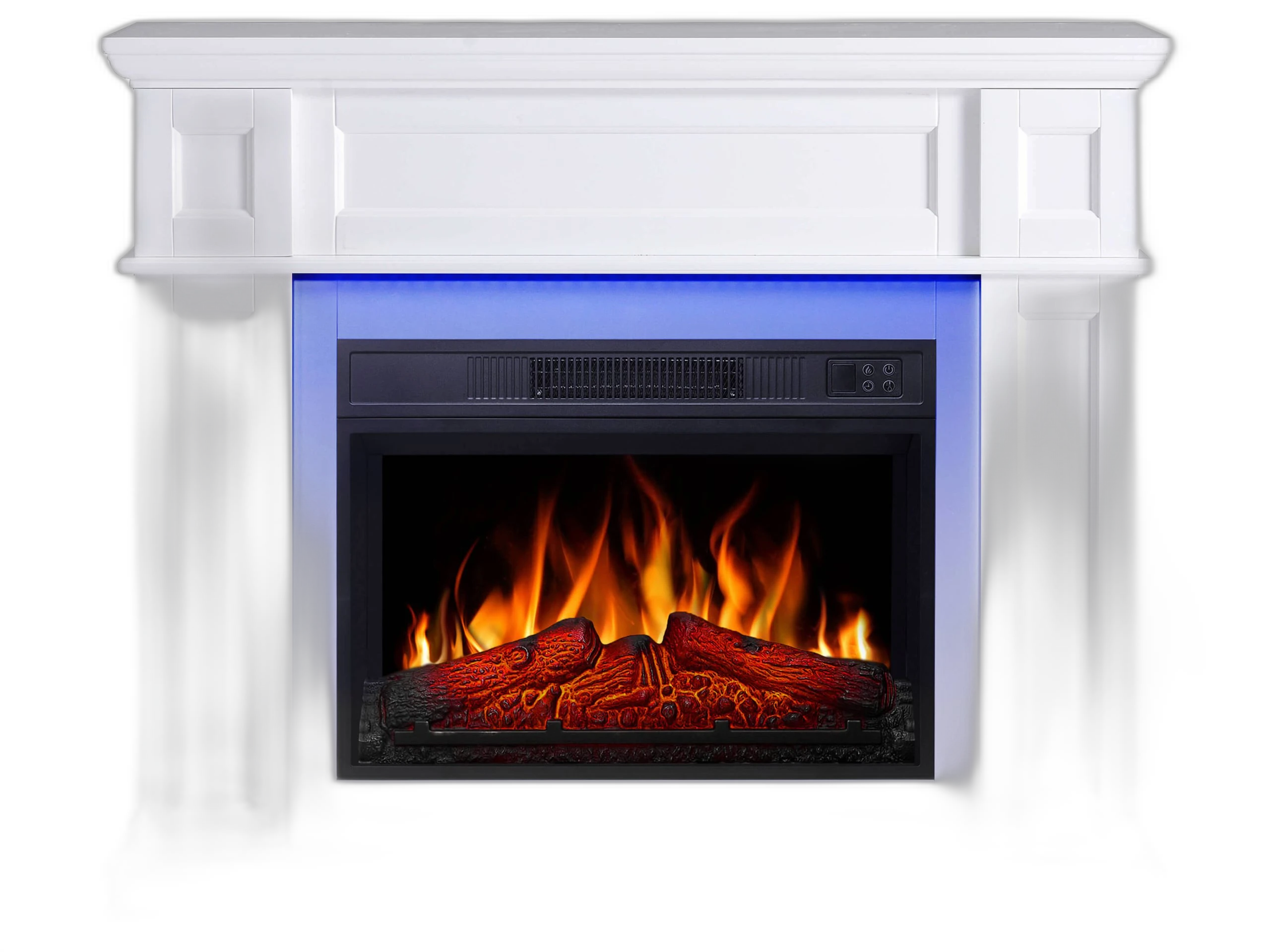 Електрокамін ArtiFlame Linz AF23S білий з LED підсвічуванням