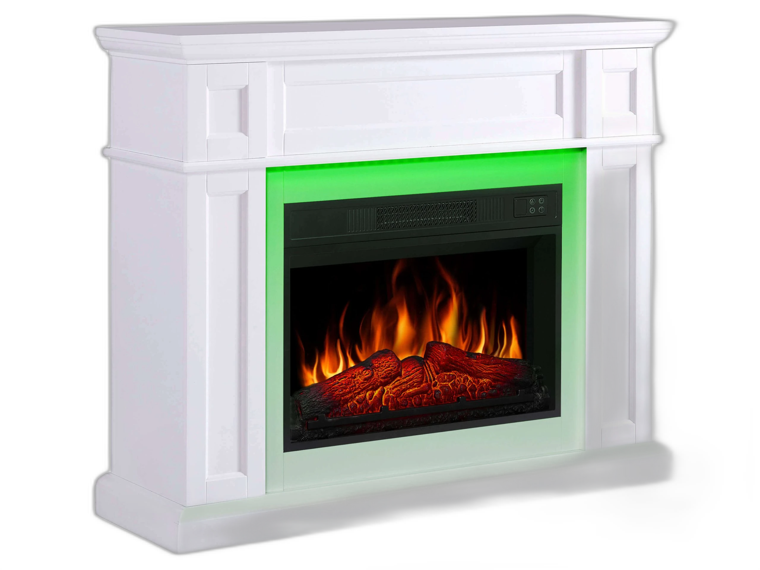 Електрокамін ArtiFlame Linz AF23S білий з LED підсвічуванням