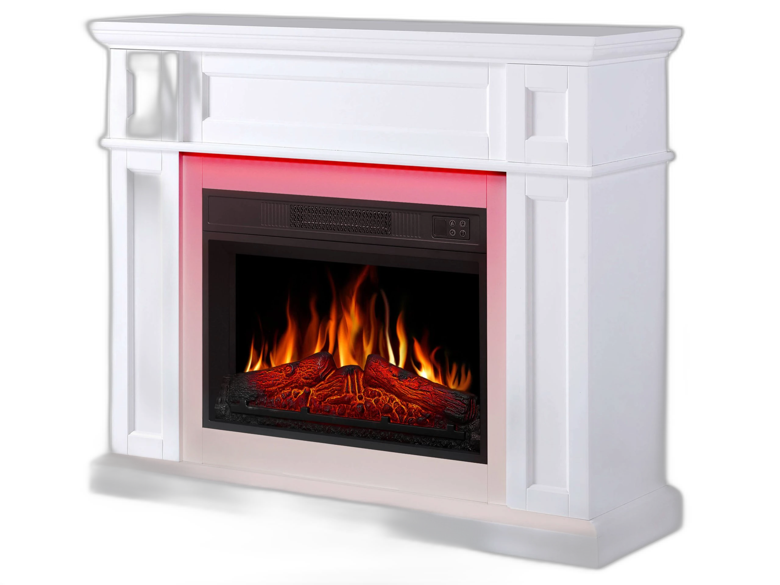 Електрокамін ArtiFlame Linz AF23S білий з LED підсвічуванням