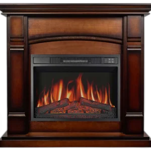 Електрокамін ArtiFlame Manchester AF23S махагон коричневий антик
