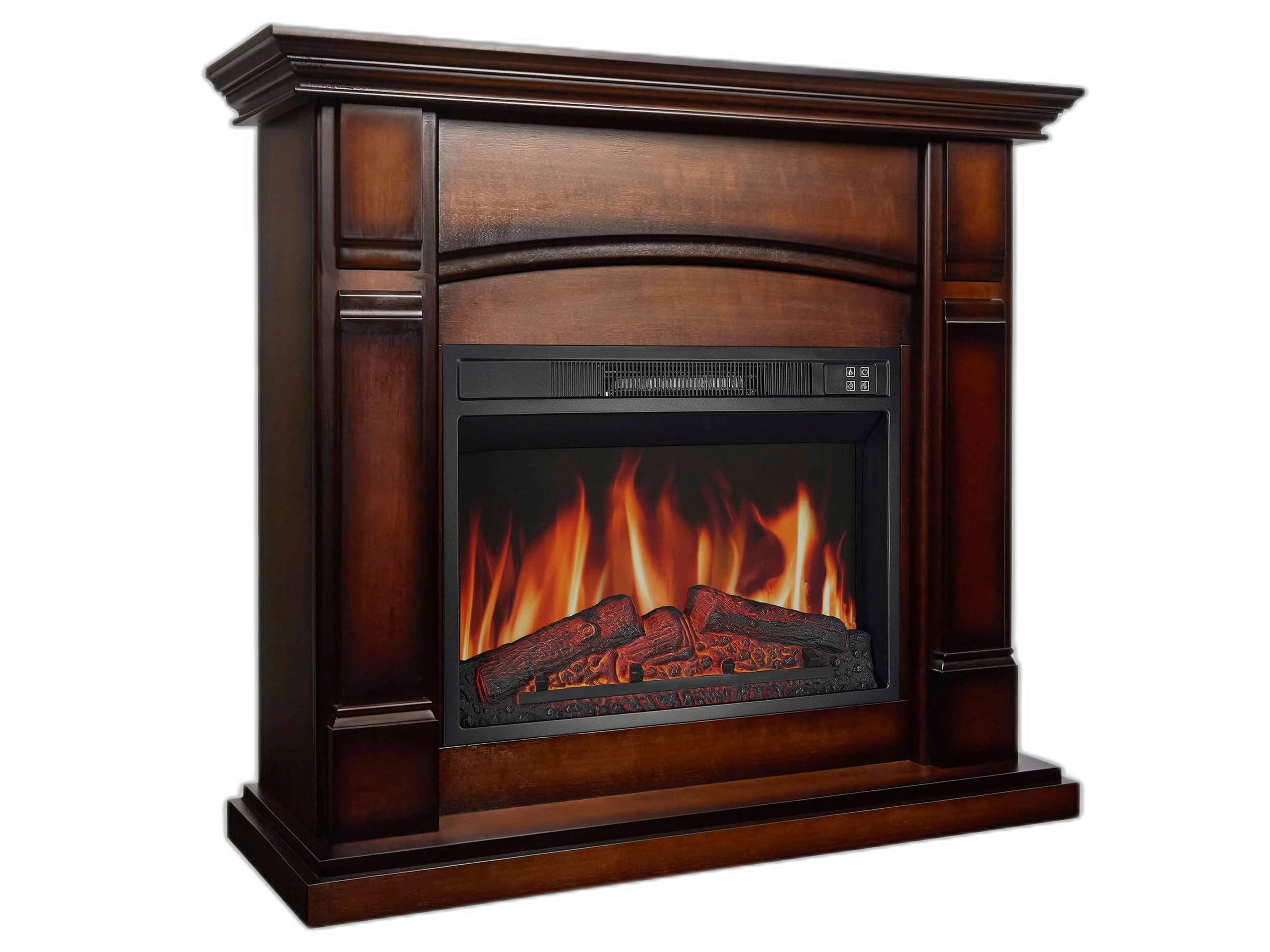 Електрокамін ArtiFlame Manchester AF23S махагон коричневий антик