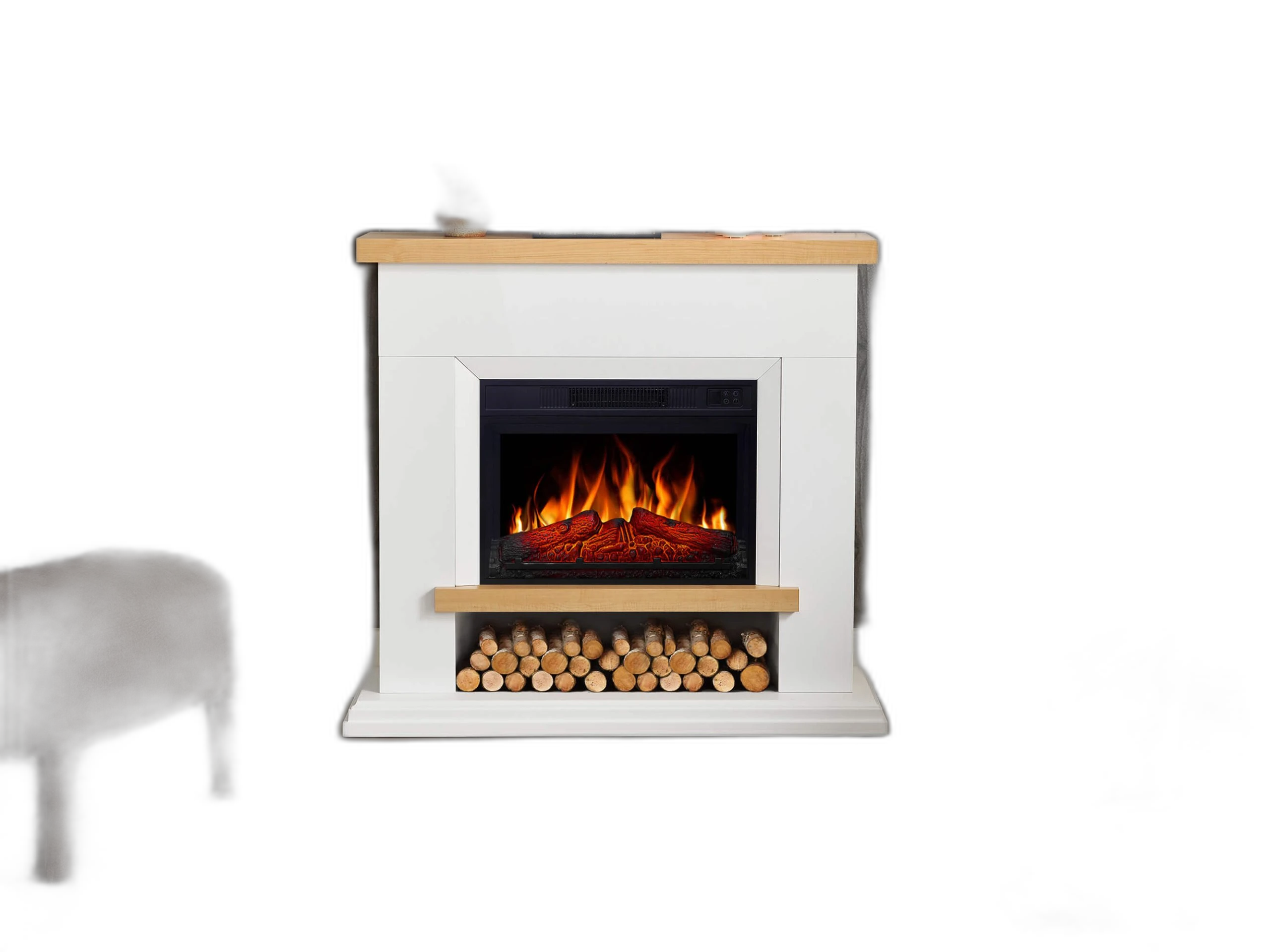 Електрокамін ArtiFlame Shelford AF23S білий