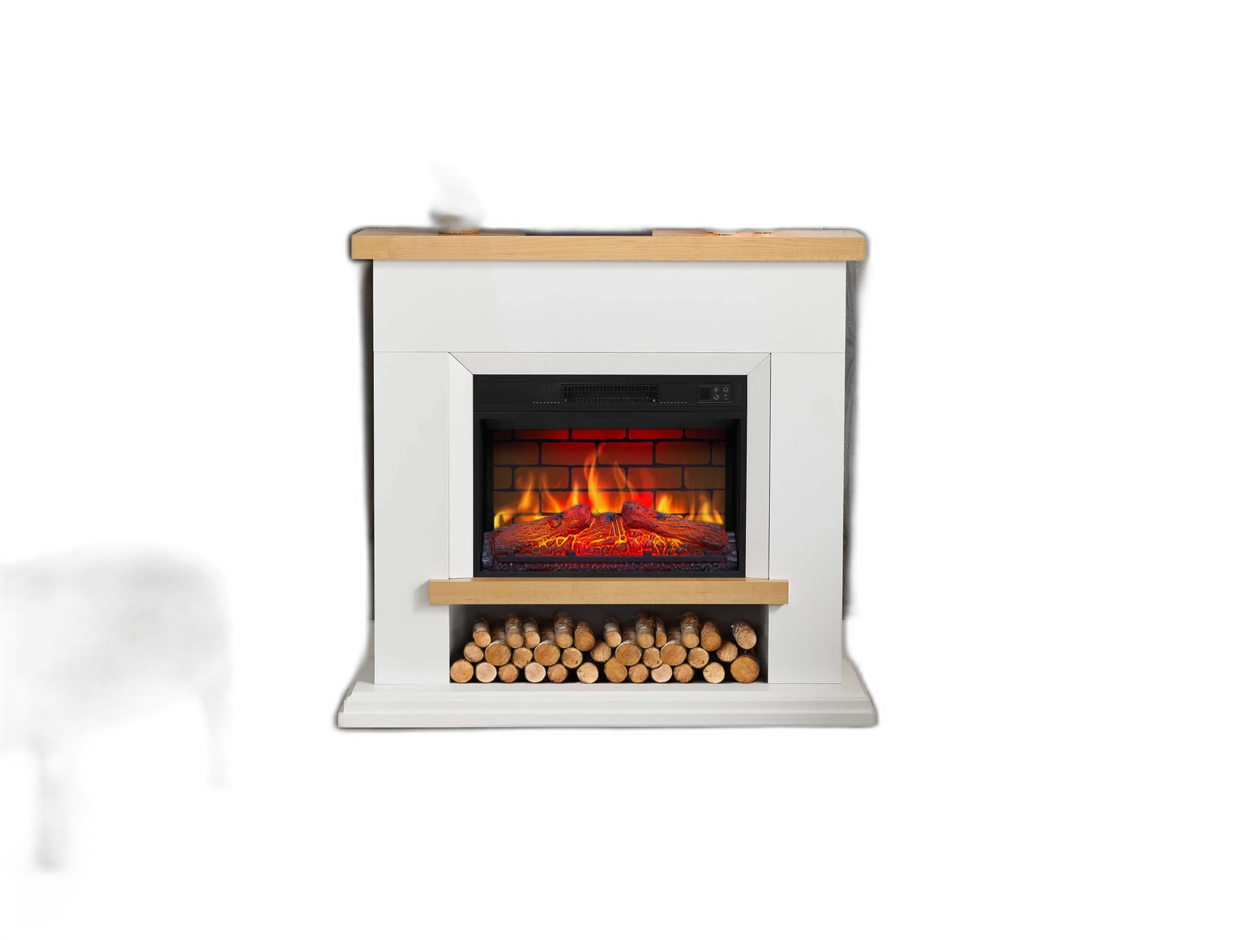 Електрокамін ArtiFlame Shelford AF23BS білий