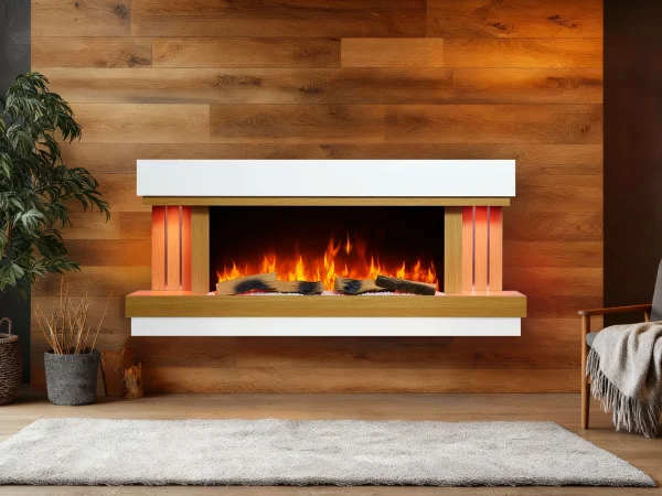 Електрокамін ArtiFlame Sogne AF52 – з 3D-ефектом полум’я, обігрівом і Wi-Fi